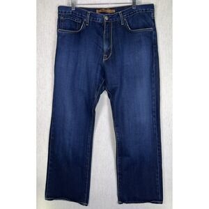 Agave Gringo Men's Denim Jeans 38x28‎ Dark Blue Relaxed Straight USA ✅